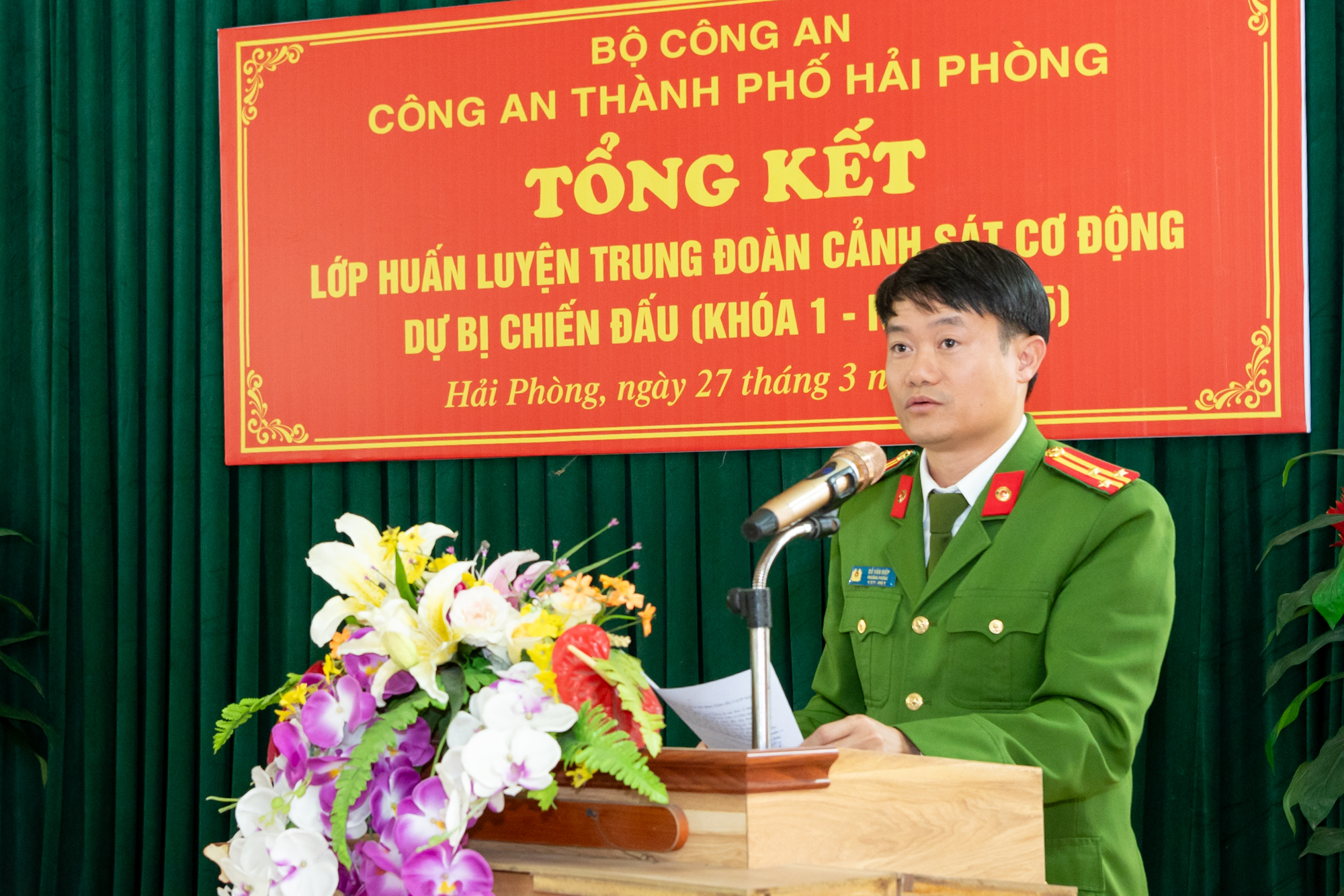 163 học viên hoàn thành khóa huấn luyện Trung đoàn CSCĐ dự bị chiến đấu khóa I năm 2025